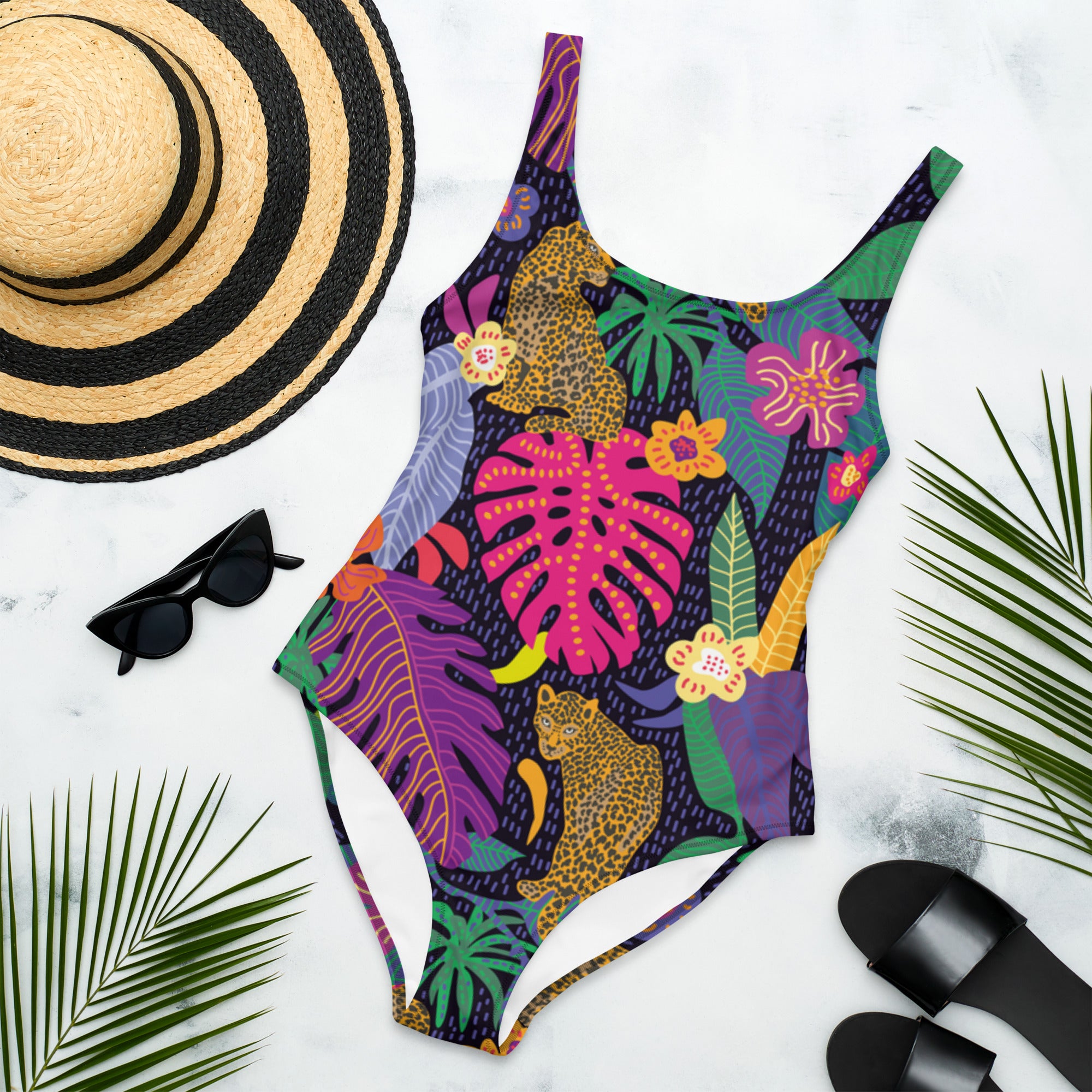 In The Tropics One-Piece Swimsuit